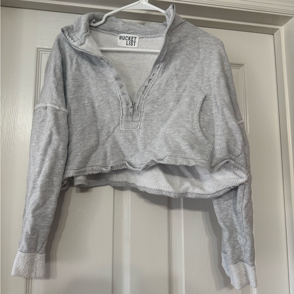 BUCKETLIST Gray Women's Top